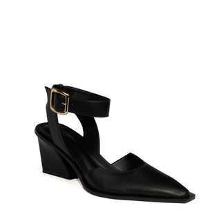 Scarpin Lygia Couro Adô Cor Preto