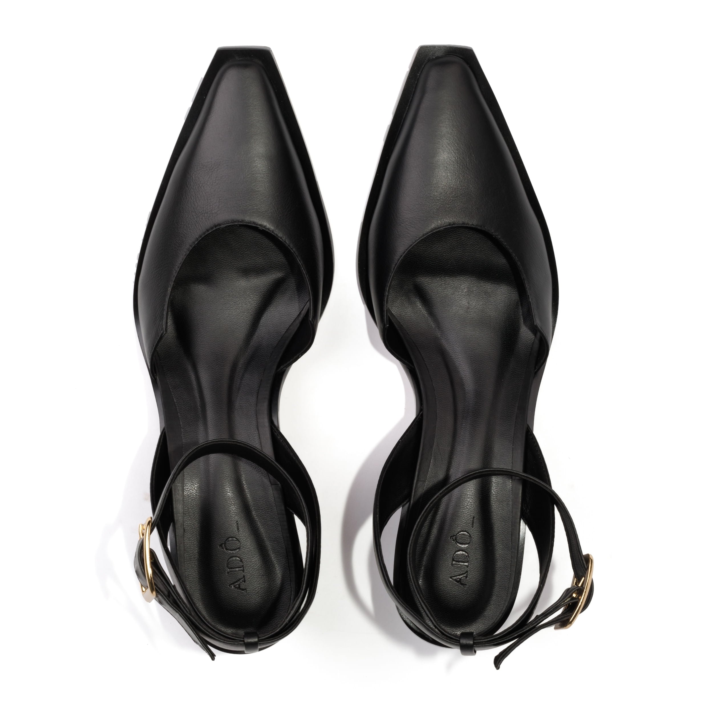 Scarpin Lygia Couro Adô Cor Preto