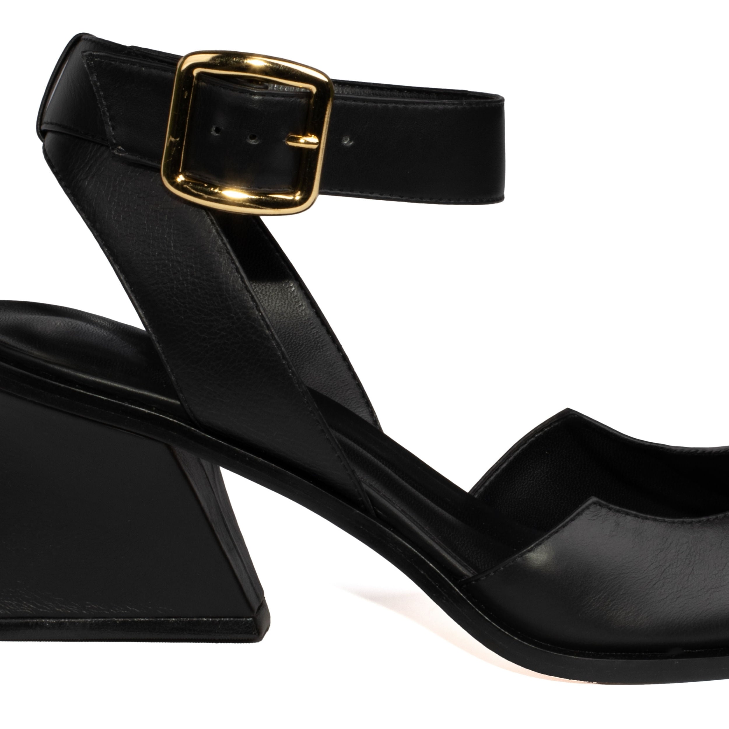 Scarpin Lygia Couro Adô Cor Preto