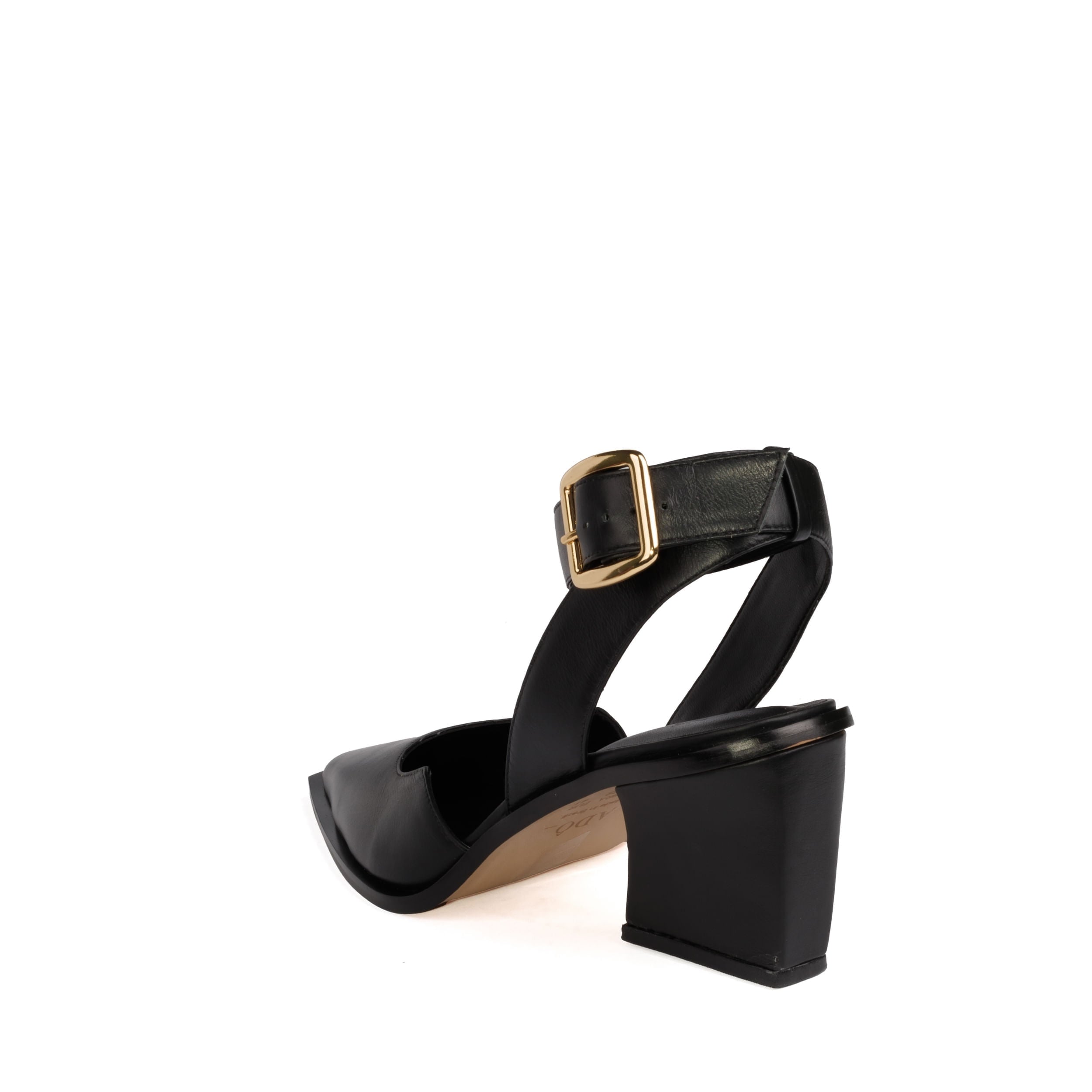 Scarpin Lygia Couro Adô Cor Preto