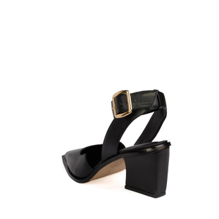 Scarpin Lygia Couro Adô Cor Preto