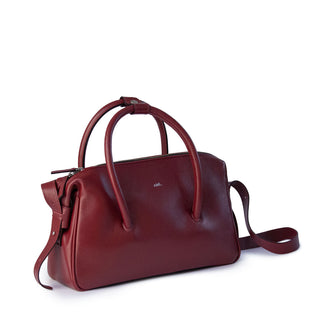 Bolsa Tab Couro Adô Cor Framboesa