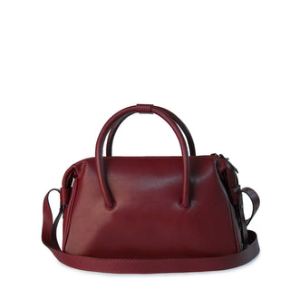 Bolsa Tab Couro Adô Cor Framboesa