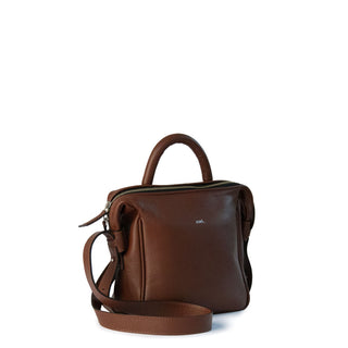 Bolsa Tab Mini Couro Adô Cor Marrom Cacau