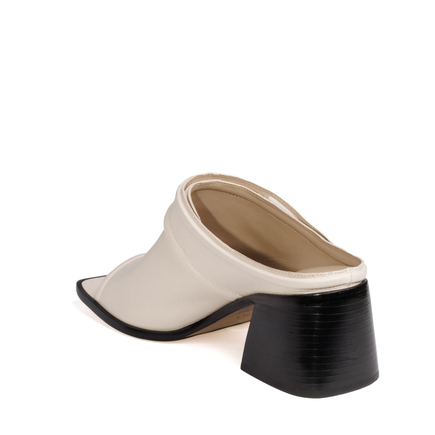 Sandalia Tarsila Couro Adô Cor Branco Latte