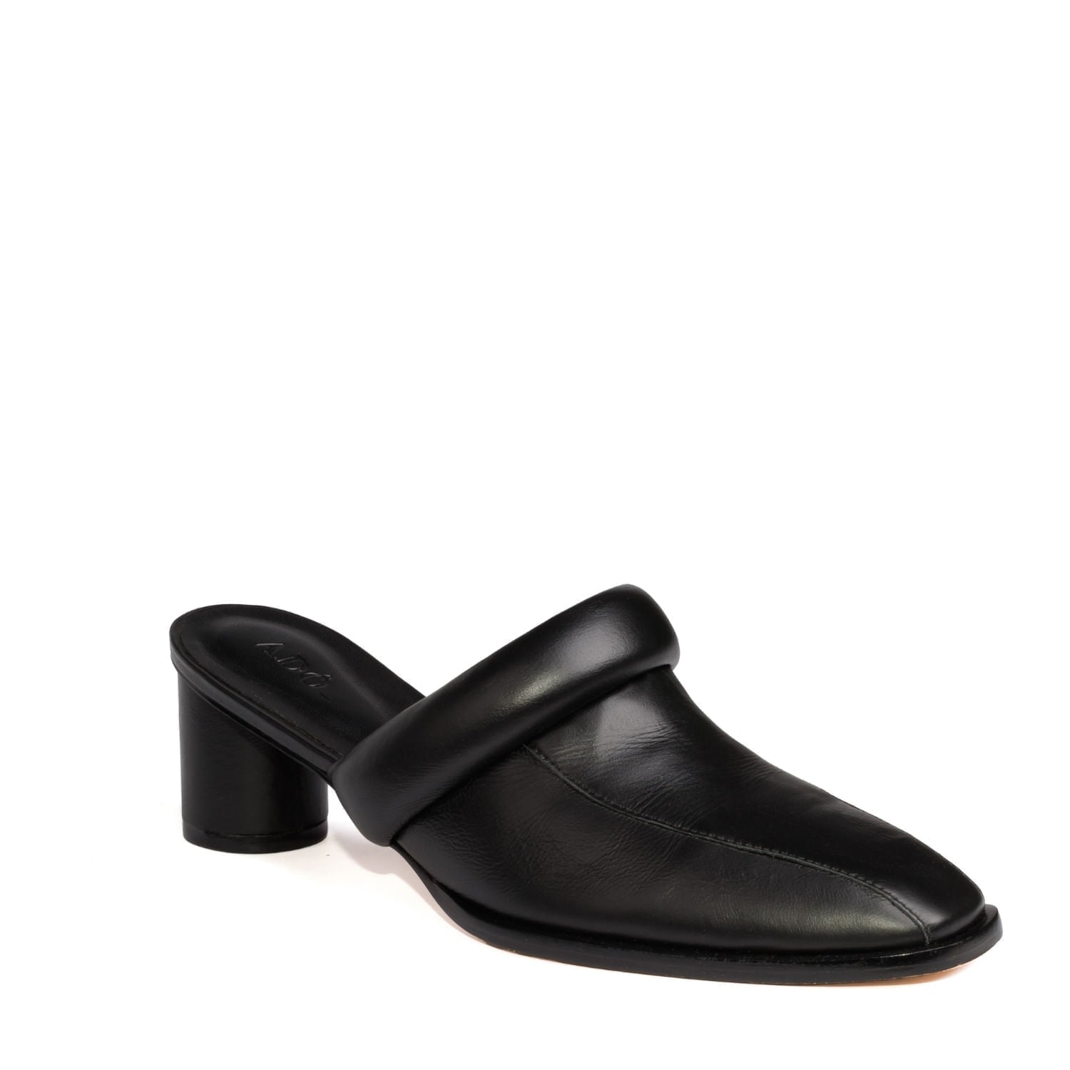 Mule Tomie Couro Adô Cor Preto