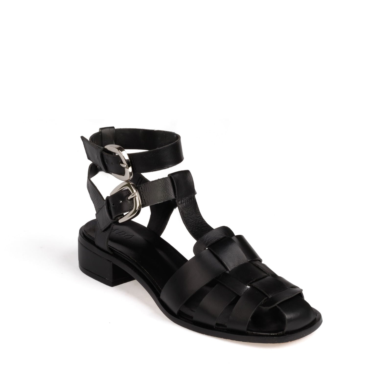 Fisherman Frida Couro Adô Cor Preto