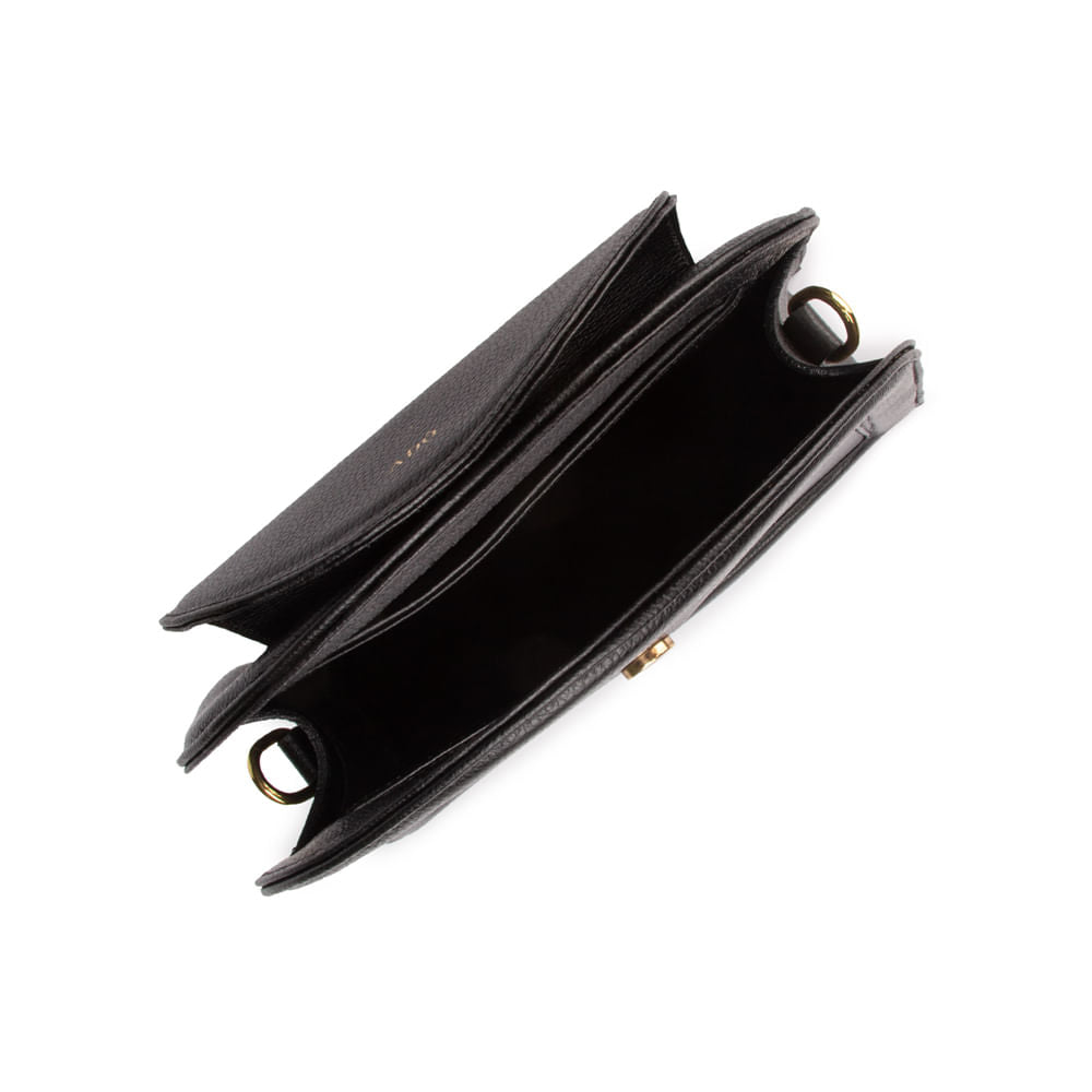 Bolsa Bambini Couro Adô Cor Preto