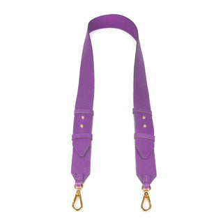 Alca Avulsa Couro Larga Couro Adô Cor Violeta