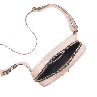 Pochete Cla Couro Adô Cor Branco Latte