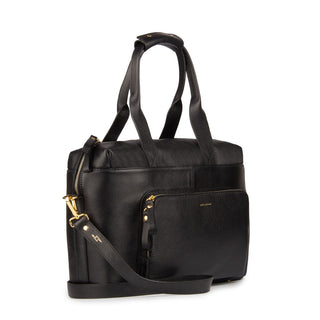 Bolsa Max Cidinha Couro Adô Cor Preto