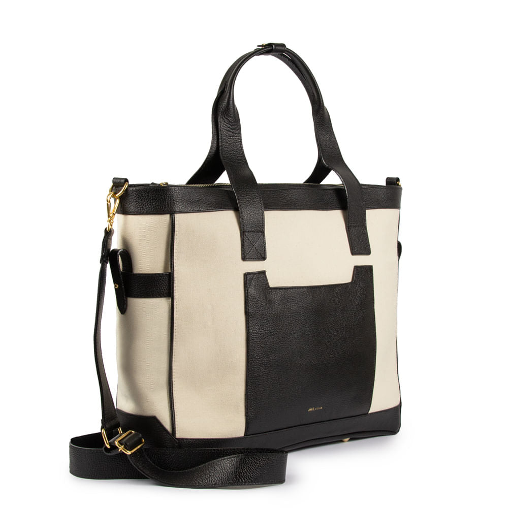 Bolsa Weekend Lu Ferreira Adô Cor Off White Bruma