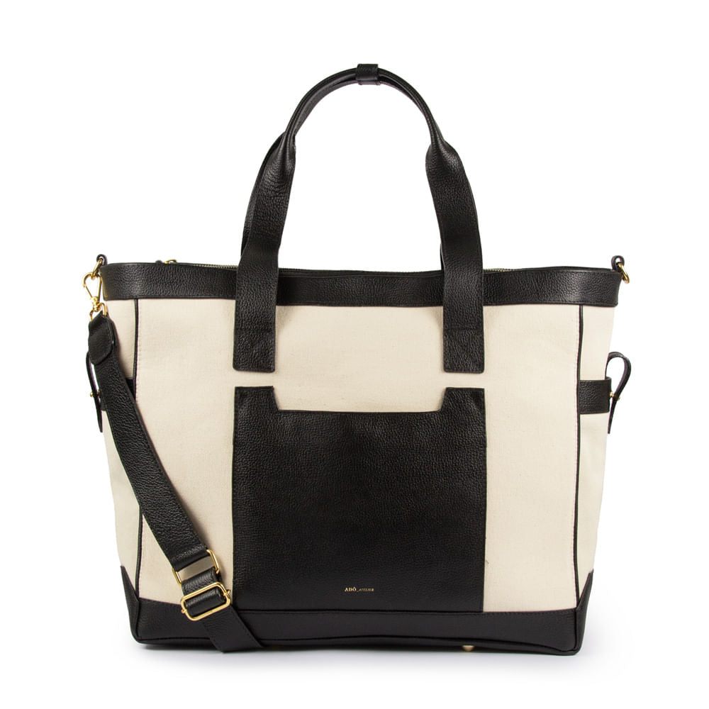 Bolsa Weekend Lu Ferreira Adô Cor Off White Bruma