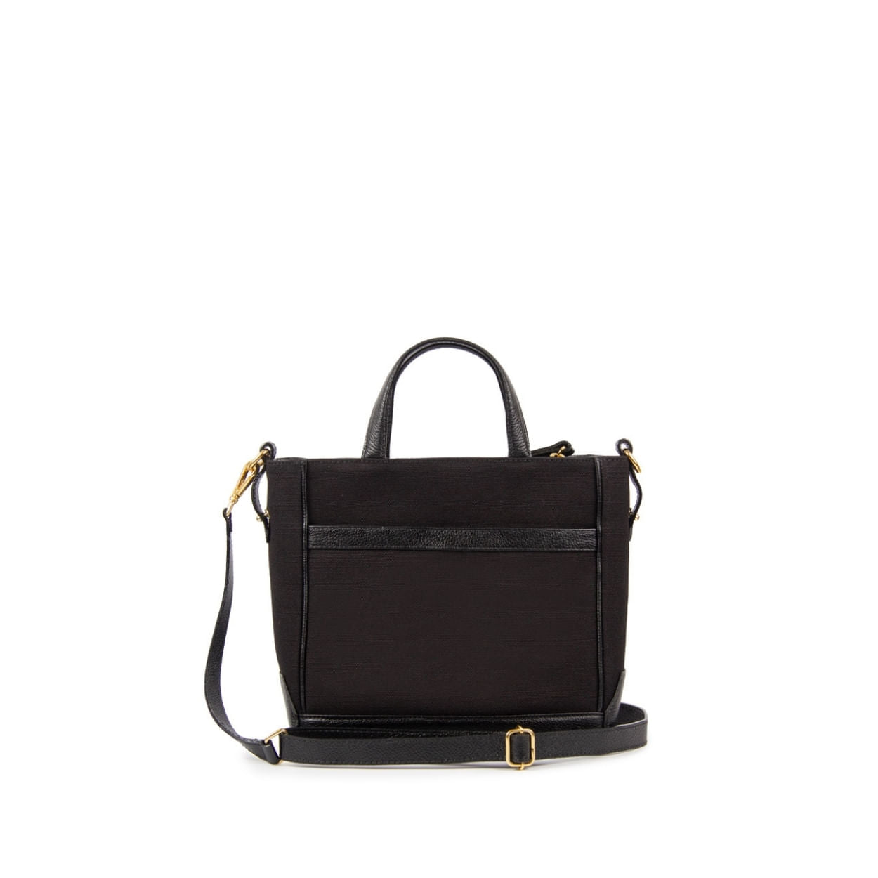 Bolsa Tote Mini Lu Ferreira Adô Cor Preto