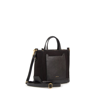 Bolsa Tote Mini Lu Ferreira Adô Cor Preto