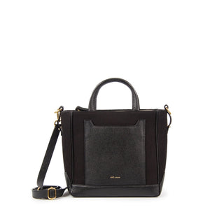 Bolsa Tote Mini Lu Ferreira Adô Cor Preto