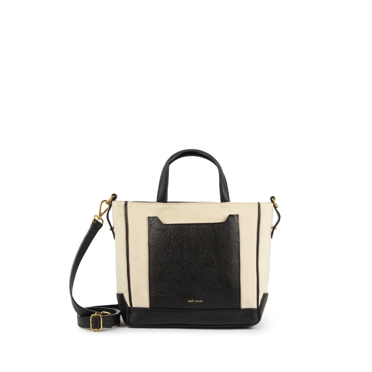 Bolsa Tote Mini Lu Ferreira Adô Cor Off White Bruma