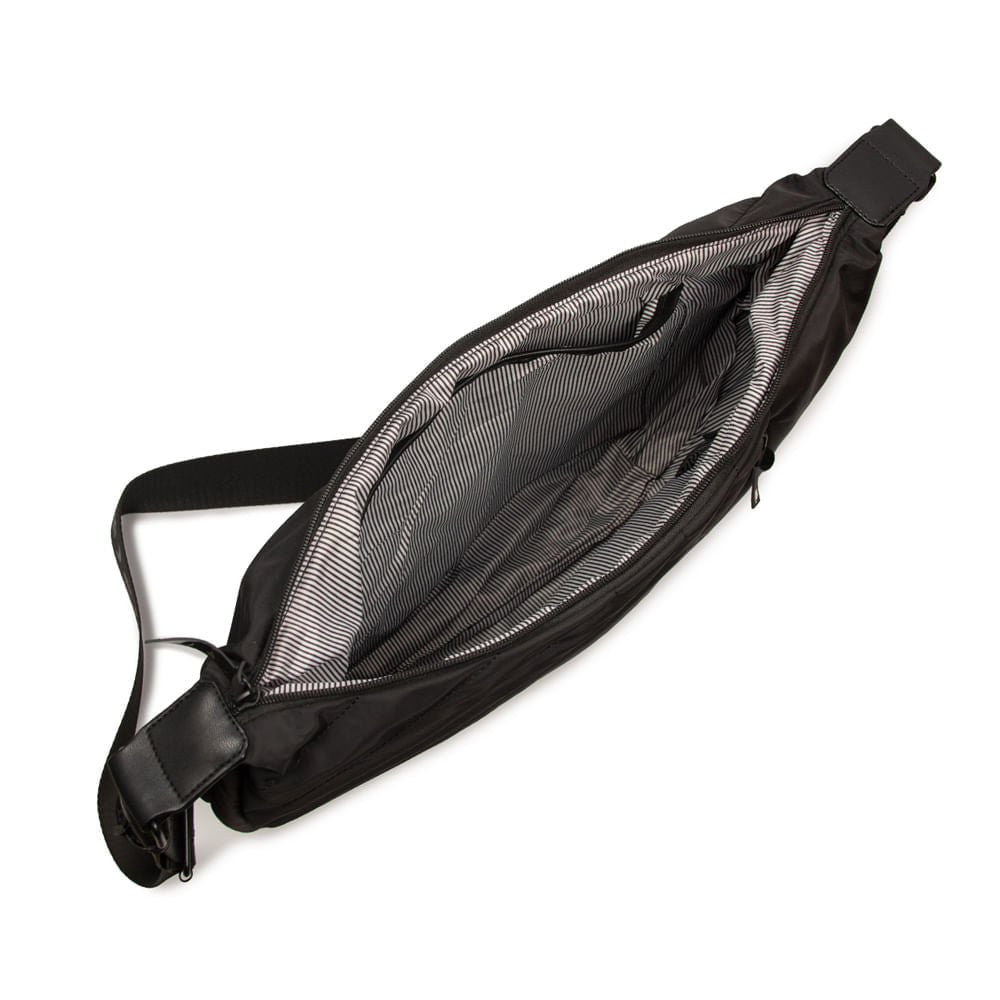 Bolsa Moon Nylon Matte Adô Cor Preto Matte