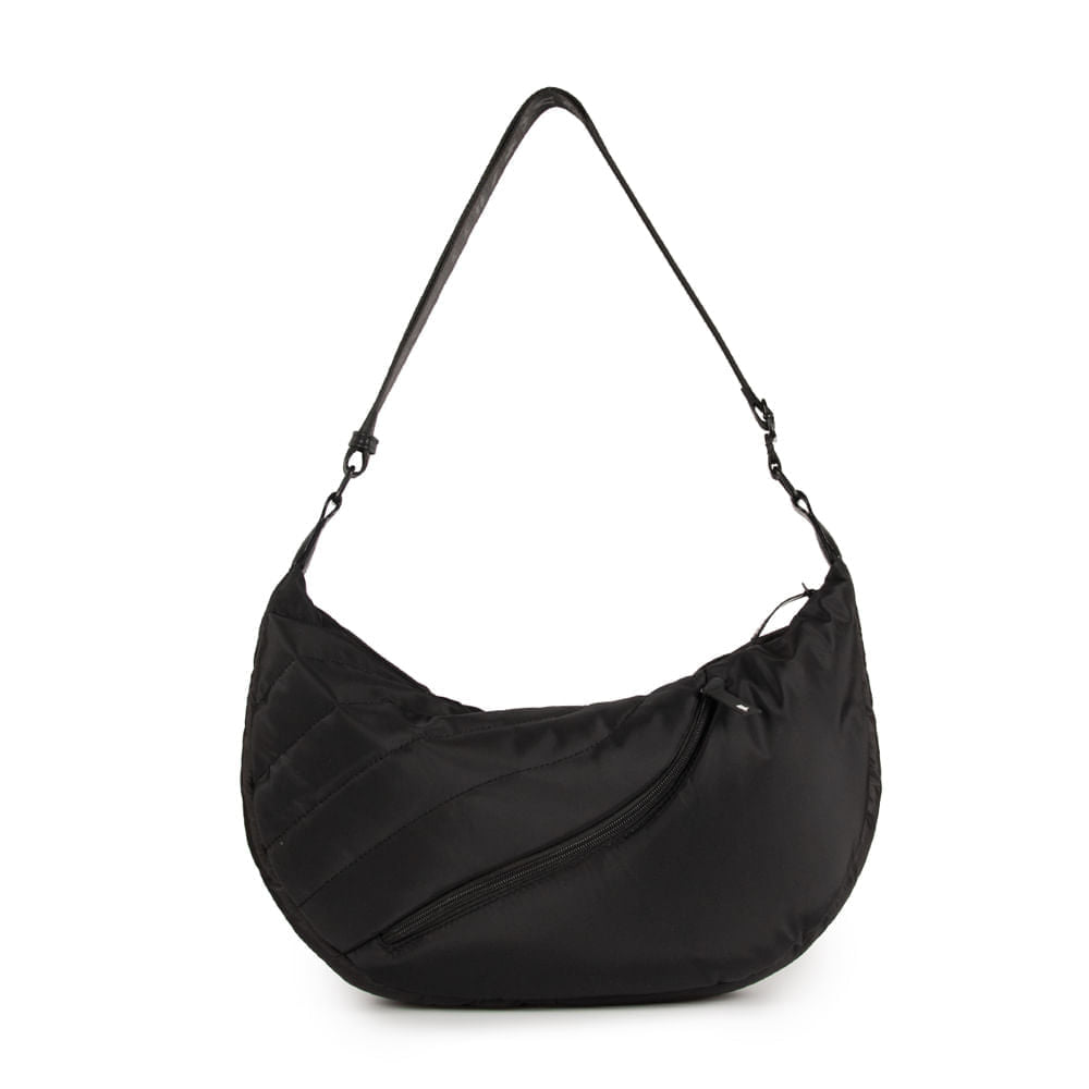 Bolsa Moon Nylon Matte Adô Cor Preto Matte