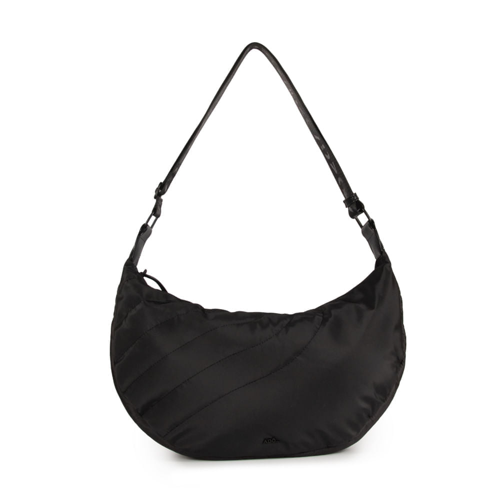 Bolsa Moon Nylon Matte Adô Cor Preto Matte