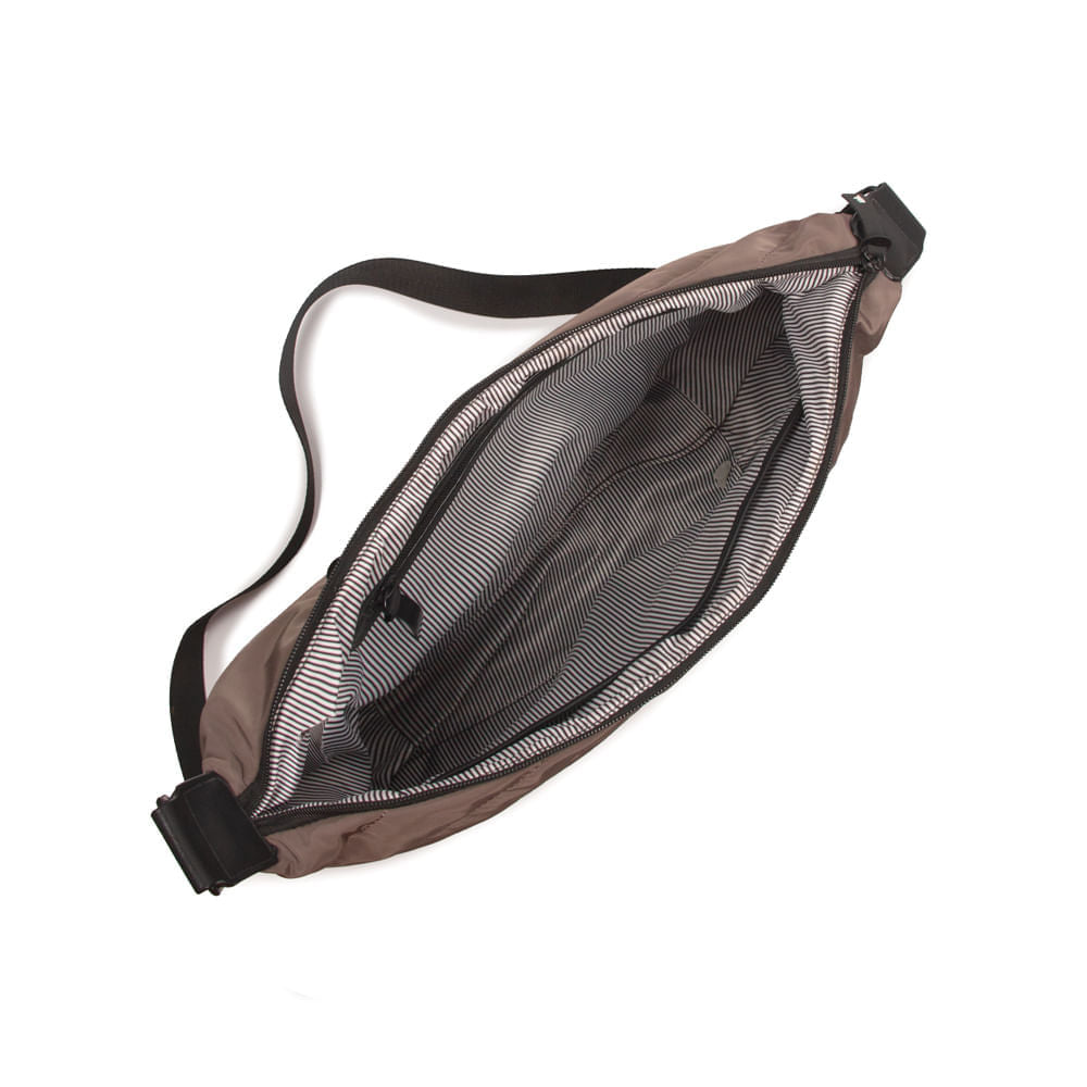 Bolsa Moon Nylon Matte Adô Cor Cinza Matte