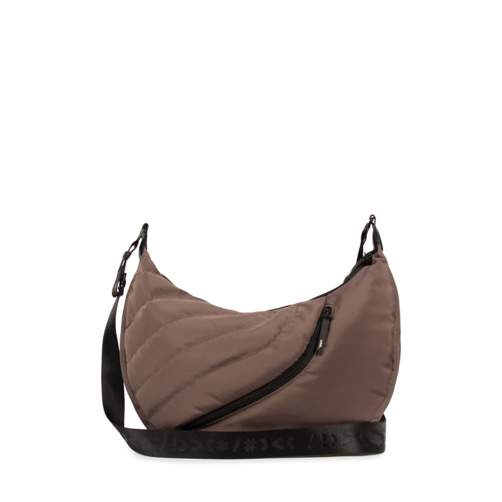 Bolsa Moon Nylon Matte Adô Cor Cinza Matte