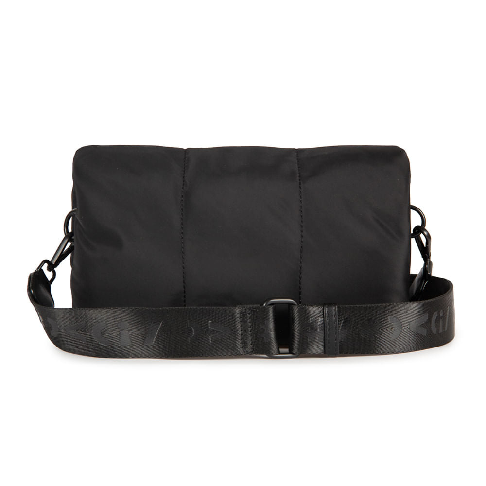 Bolsa Pillow Nylon Matte Adô Cor Preto Matte