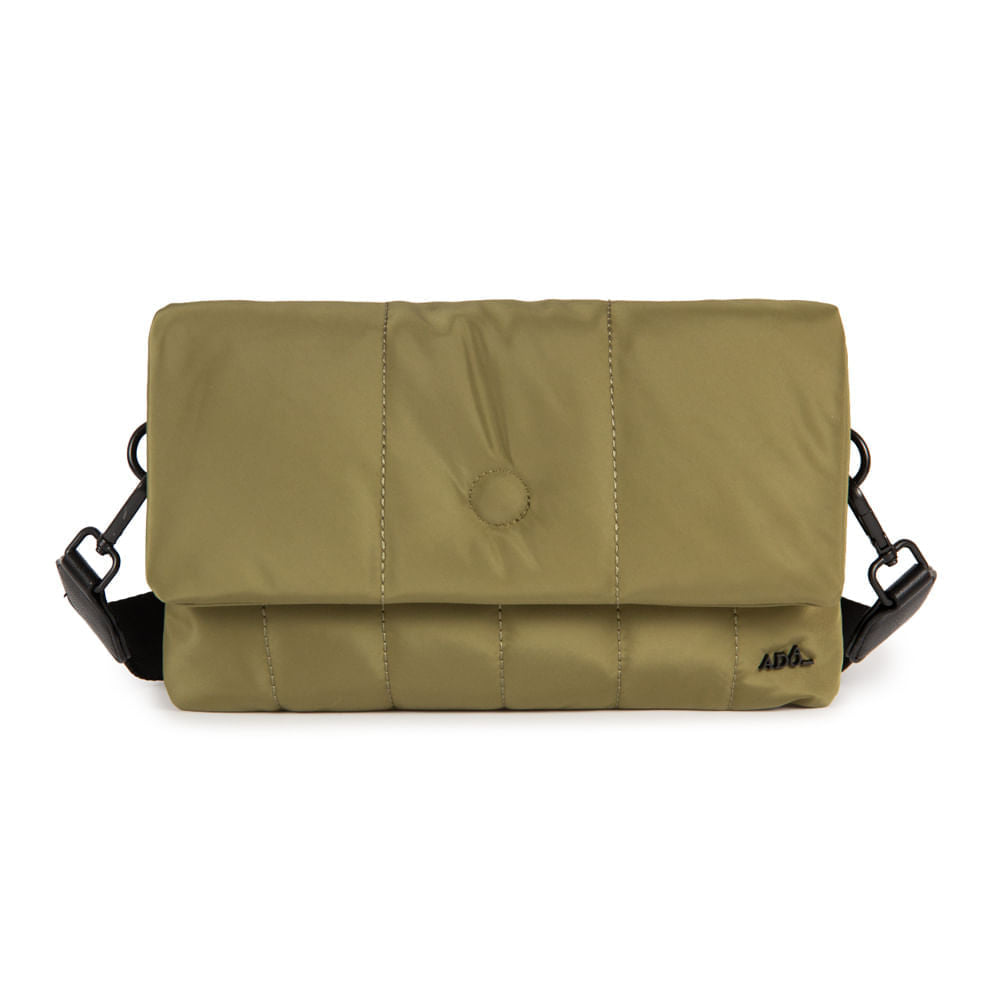 Bolsa Pillow Nylon Matte Adô Cor Verde Matte