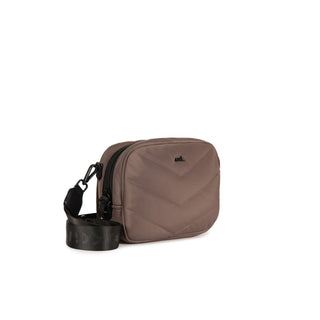 Bolsa Cla Pequena Nylon Matte Adô Cor Cinza Matte