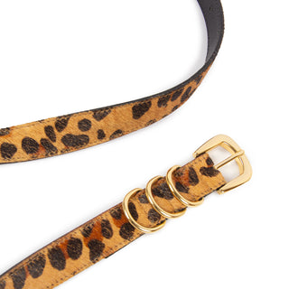 Cinto Collab Ju Pimentel Couro Adô Cor Onça