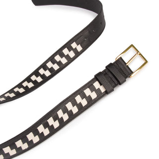 Cinto Tresse Couro Adô Cor Tresse Peb