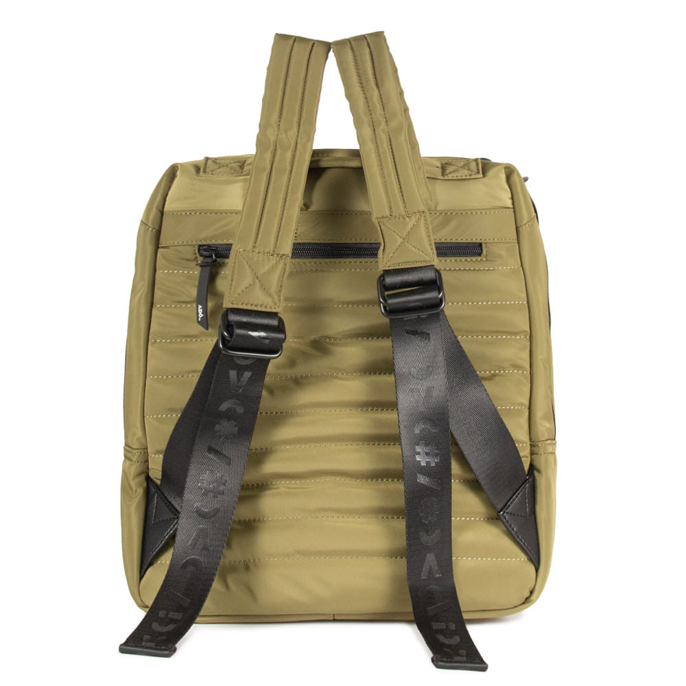 Mochila Block Nylon Matte Adô Cor Verde Matte