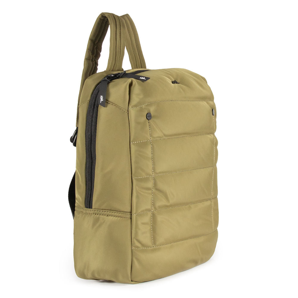 Mochila Block Nylon Matte Adô Cor Verde Matte