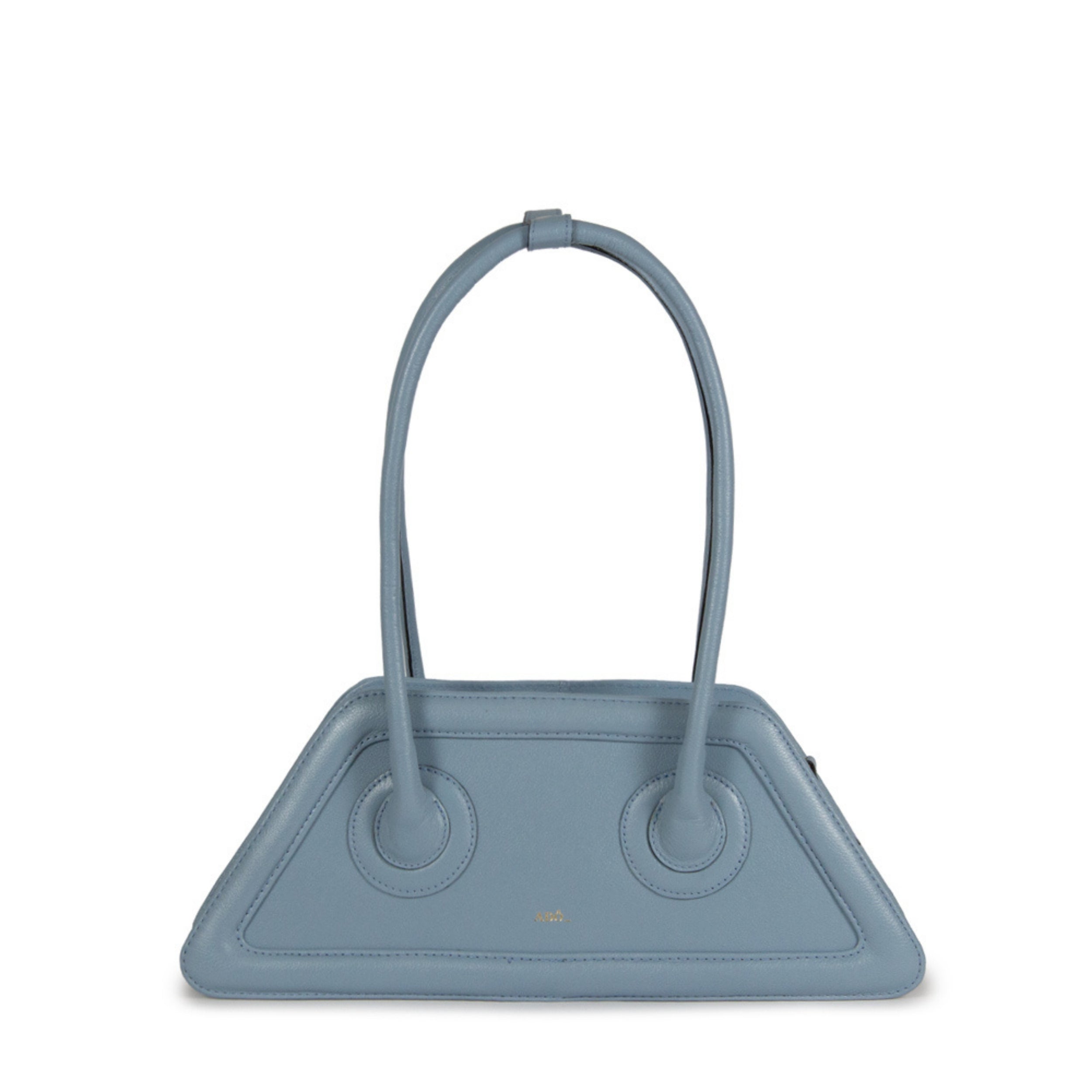 Bolsa Spaghetti Couro Adô Cor Azul Glacial