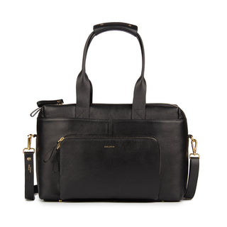 Bolsa Max Cidinha Couro Adô Cor Preto