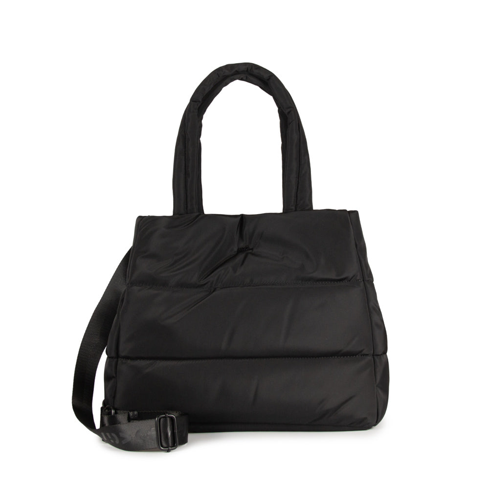 Bolsa Flo Nylon Matte Adô Cor Preto Matte