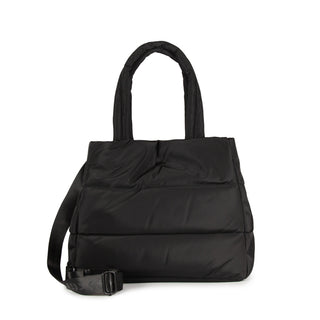 Bolsa Flo Nylon Matte Adô Cor Preto Matte