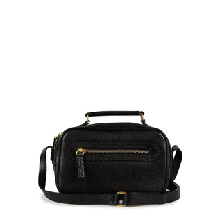 Bolsa Brick E Pequena Couro Adô Cor Preto