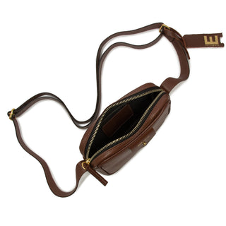 Bolsa Cla Mini e Couro Adô Cor Marrom Cacau