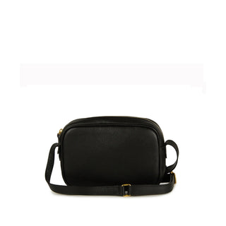 Bolsa Cla e Pequena Couro Adô Cor Preto