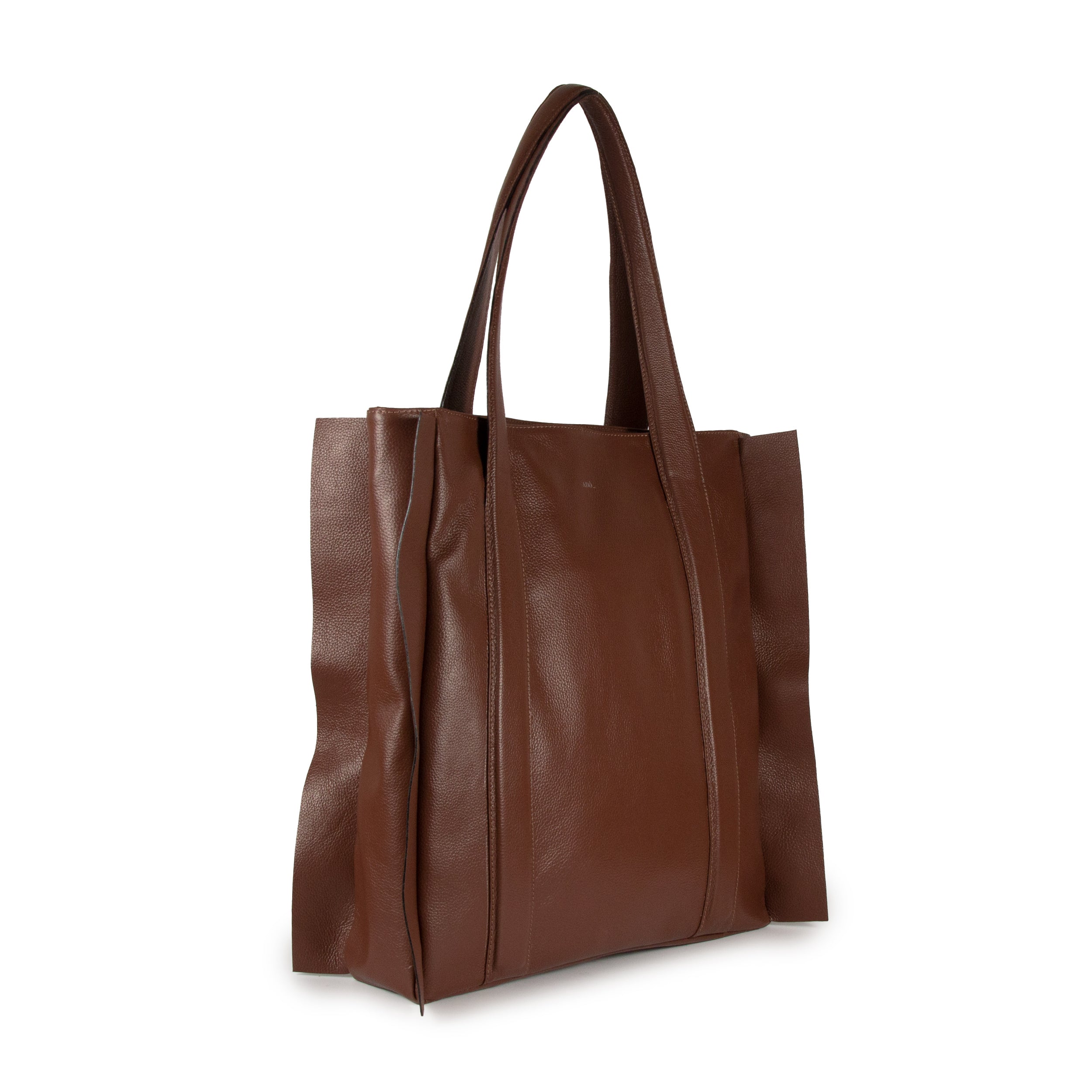 Bolsa Umbra Couro Adô Cor Marrom Cacau