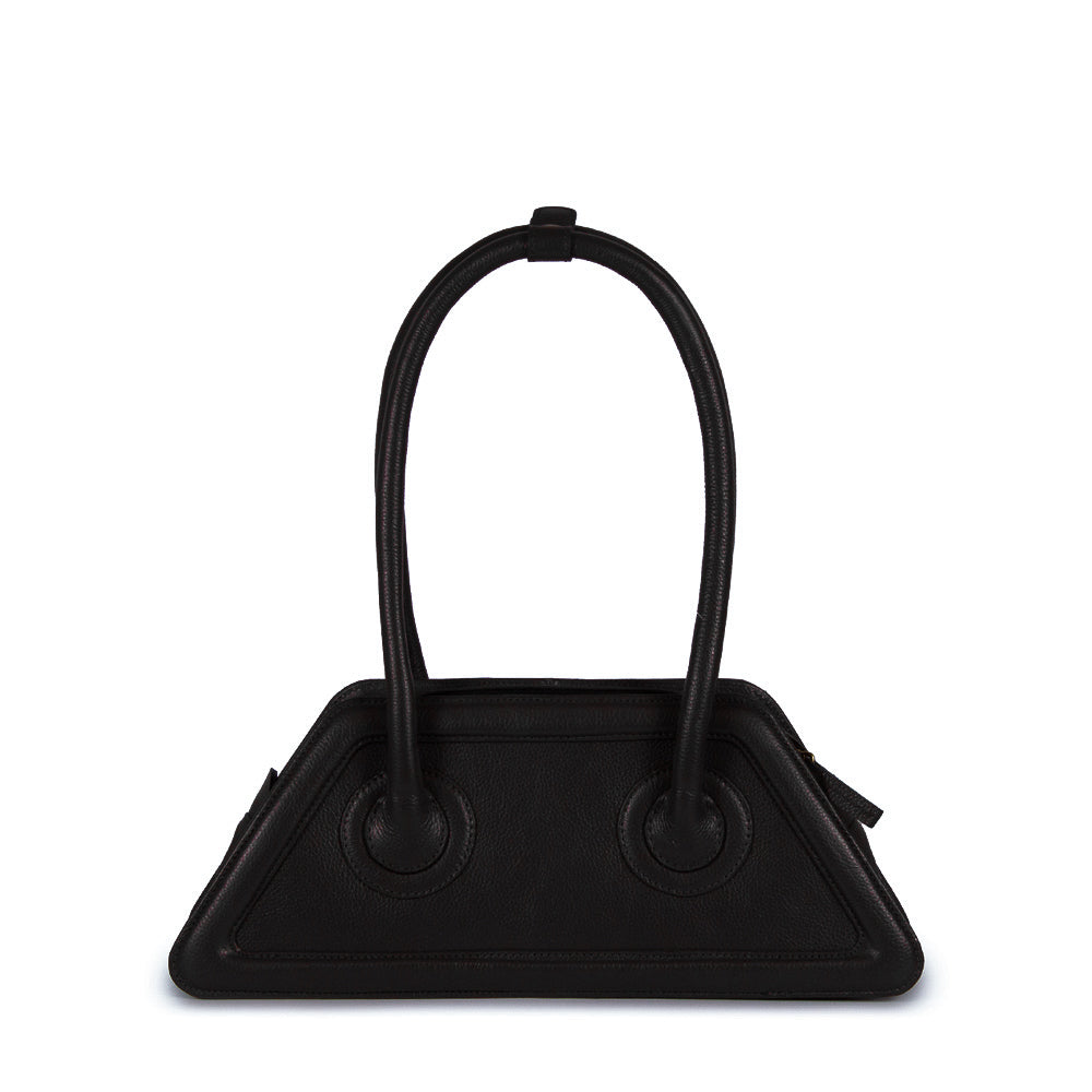 Bolsa Spaghetti Couro Adô Cor Preto