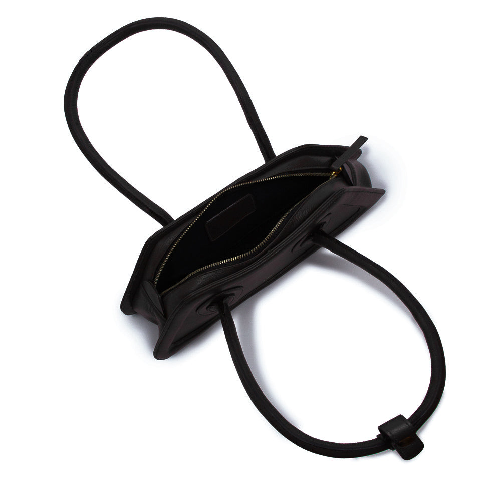 Bolsa Spaghetti Couro Adô Cor Preto