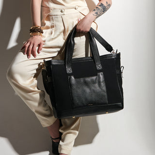 Bolsa Weekend Lu Ferreira Adô Cor Preto