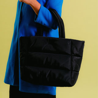 Bolsa Flo Nylon Matte Adô Cor Preto Matte