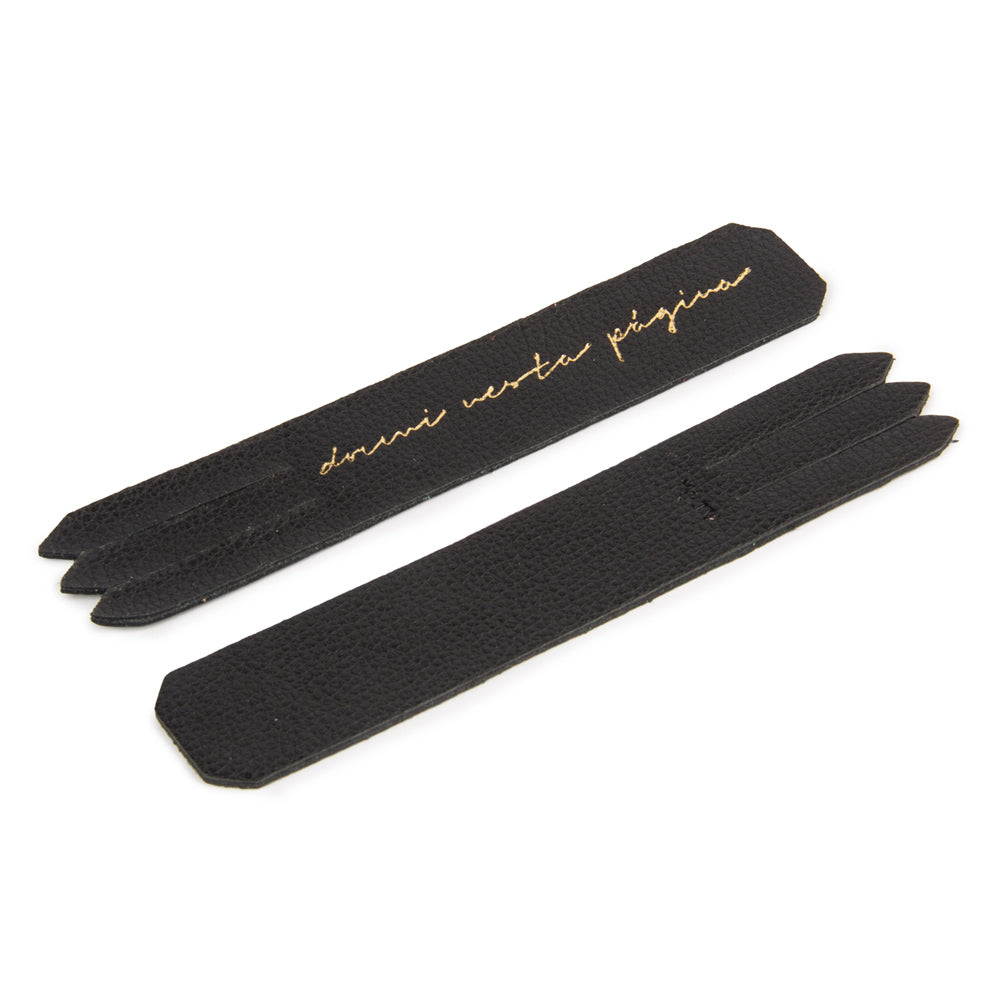 Kit Porta Fio + Marcador de Página + Porta Cartão Dobra Preto