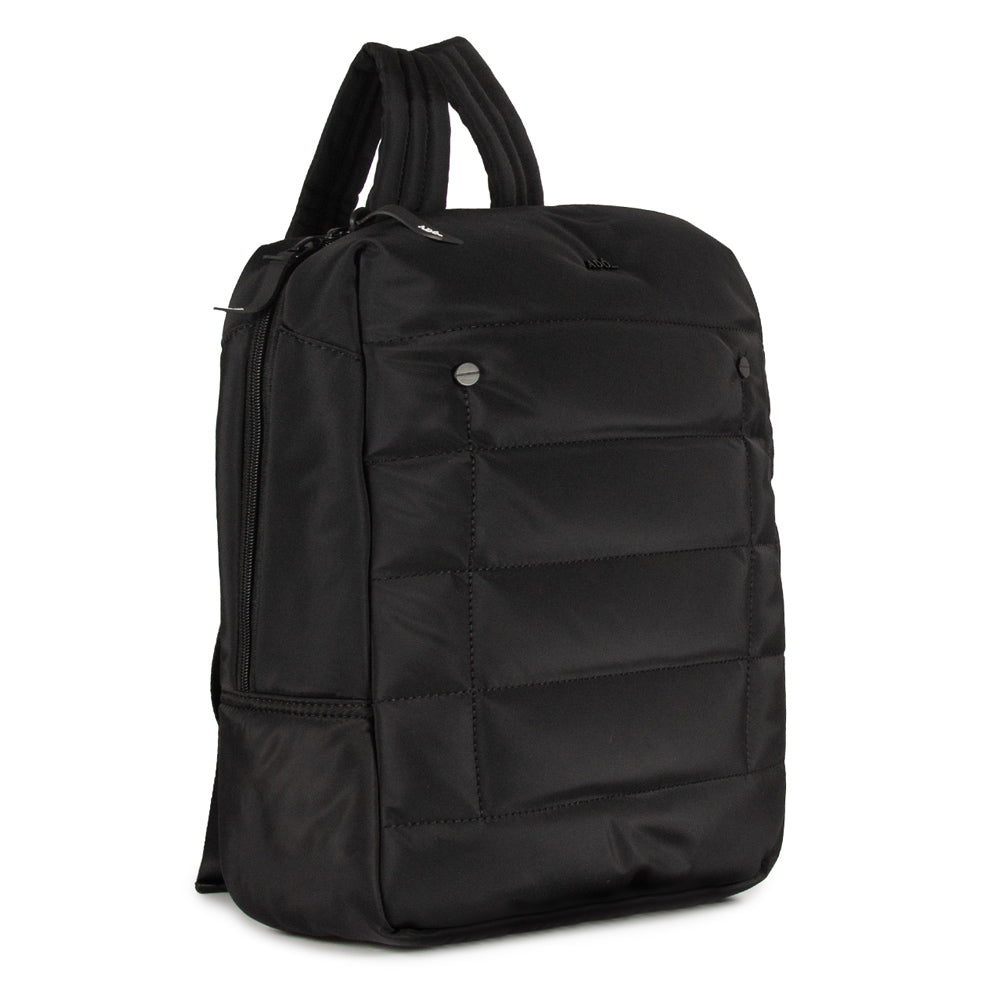 Mochila Block Nylon Matte Adô Cor Preto Matte