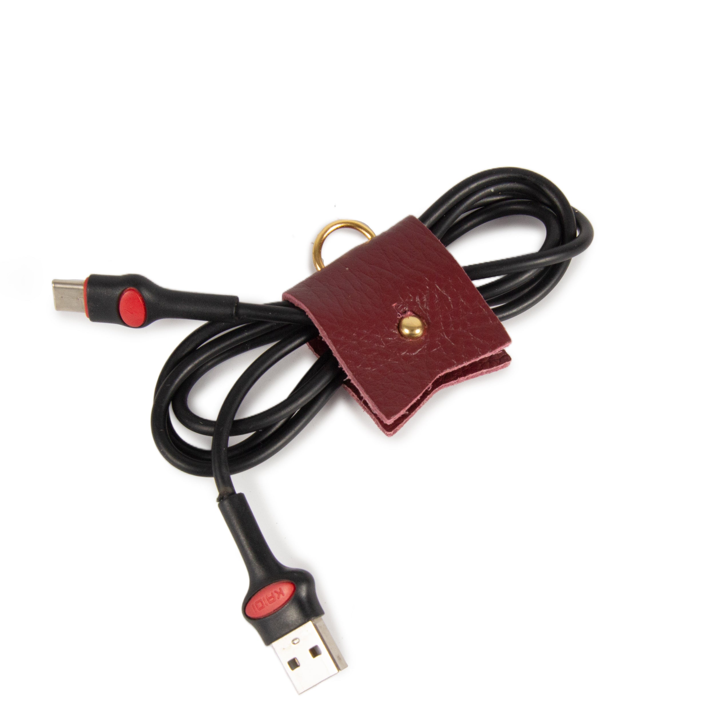 Kit Porta Fio + Marcador de Página + Porta Cartão Dobra Framboesa