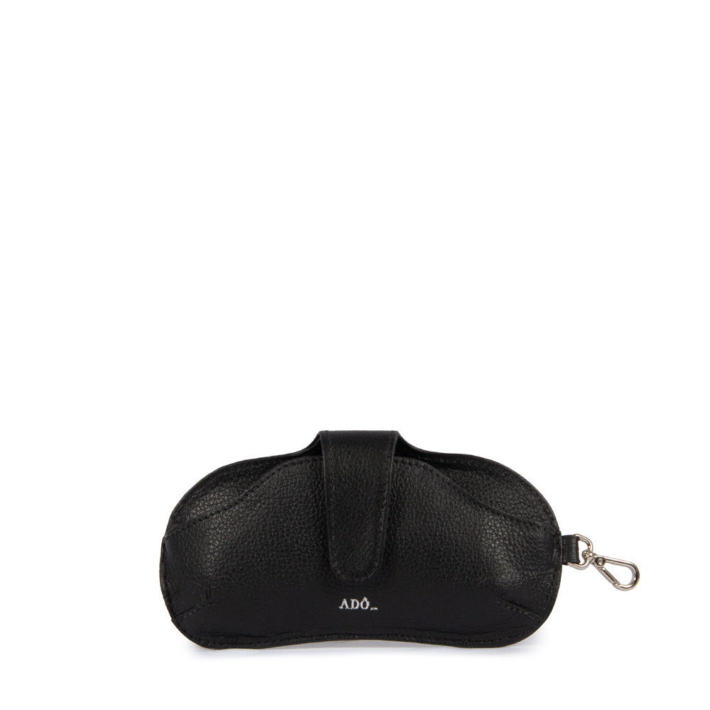 Porta Oculos Collab Cris Couro Adô Cor Preto