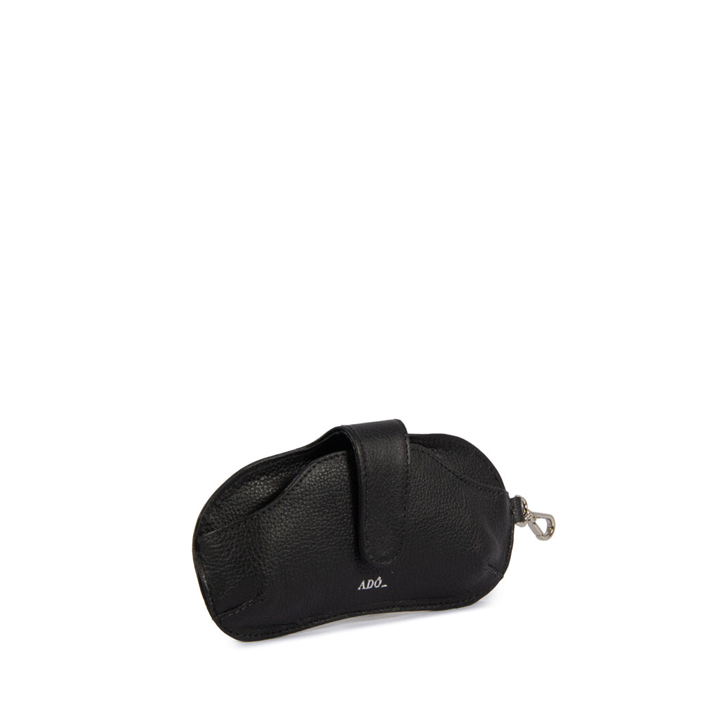 Porta Oculos Collab Cris Couro Adô Cor Preto